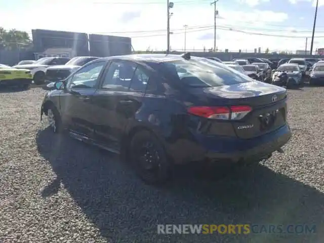 3 Photograph of a damaged car 5YFEPMAE5MP240143 TOYOTA COROLLA 2021