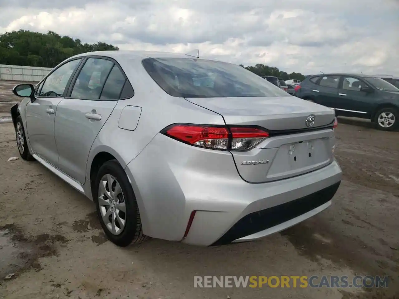 3 Photograph of a damaged car 5YFEPMAE5MP240997 TOYOTA COROLLA 2021