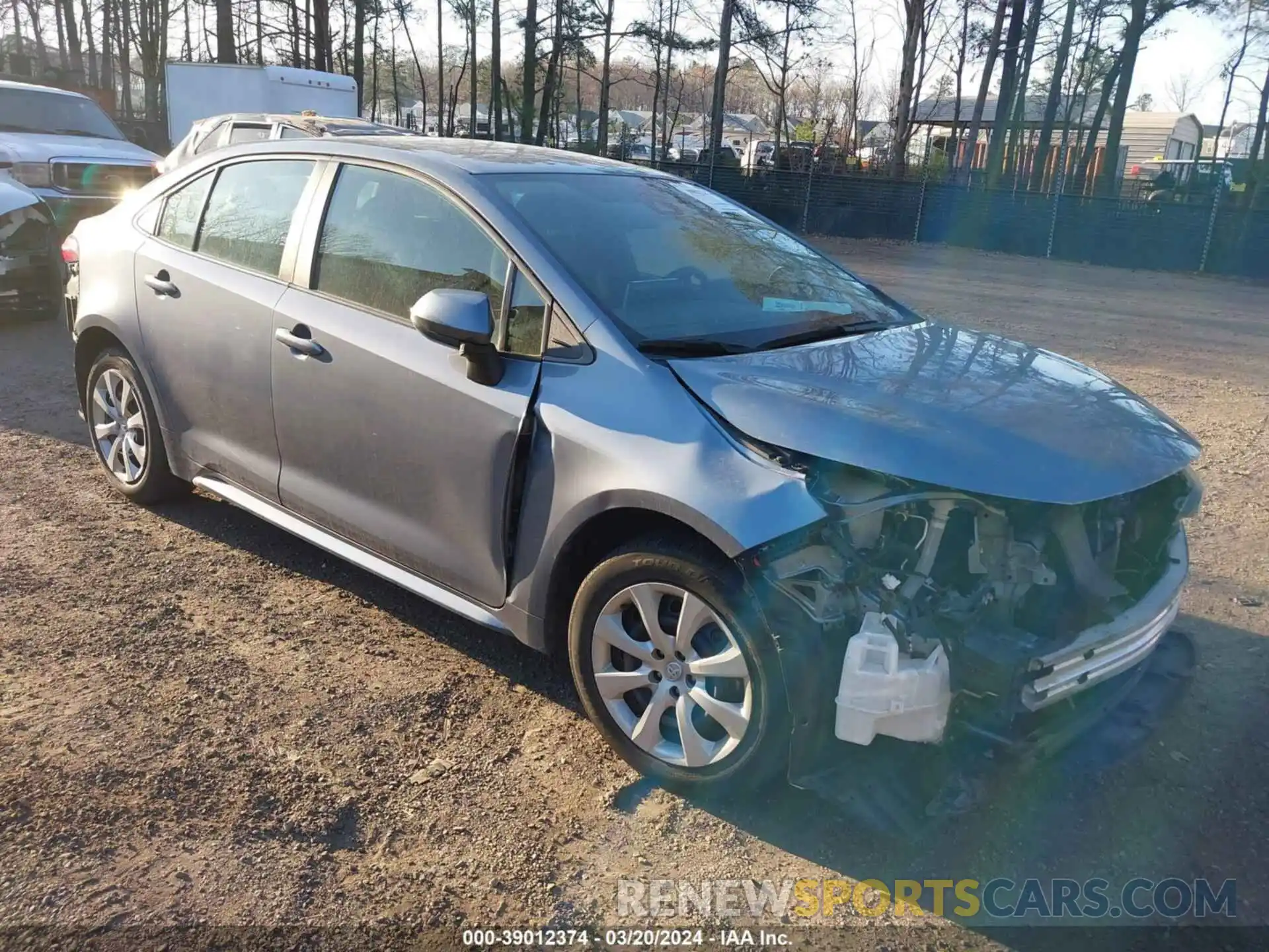 1 Photograph of a damaged car 5YFEPMAE5MP241227 TOYOTA COROLLA 2021