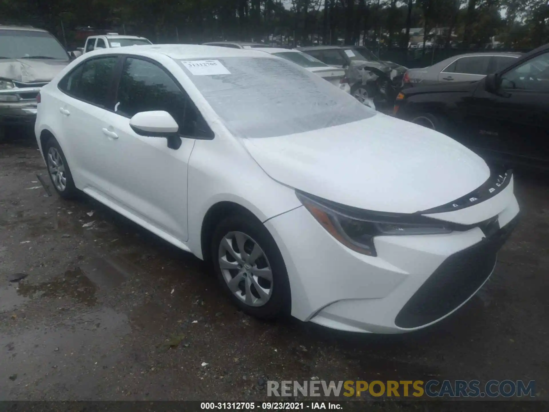 1 Photograph of a damaged car 5YFEPMAE5MP241289 TOYOTA COROLLA 2021