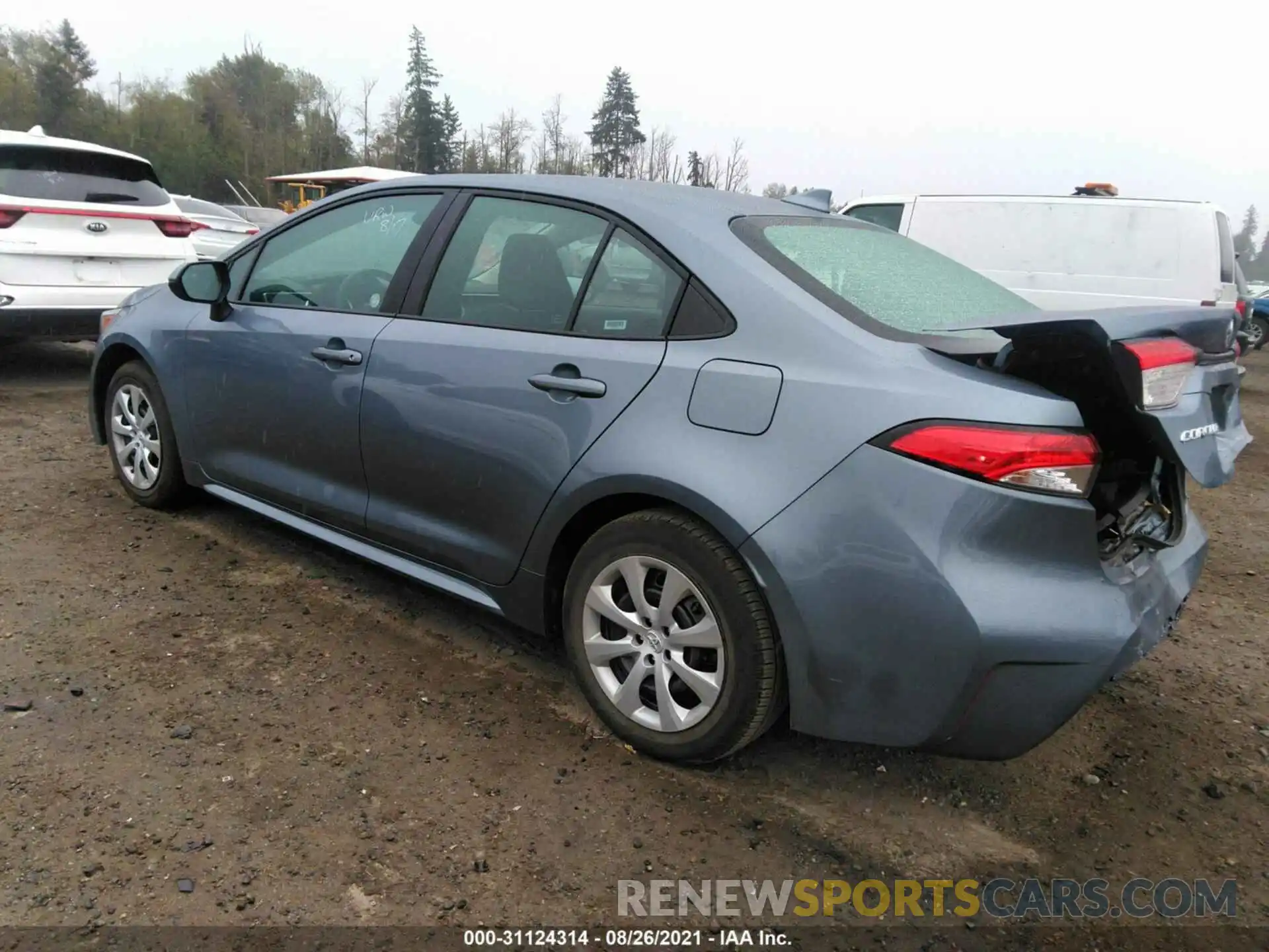 3 Photograph of a damaged car 5YFEPMAE5MP243110 TOYOTA COROLLA 2021