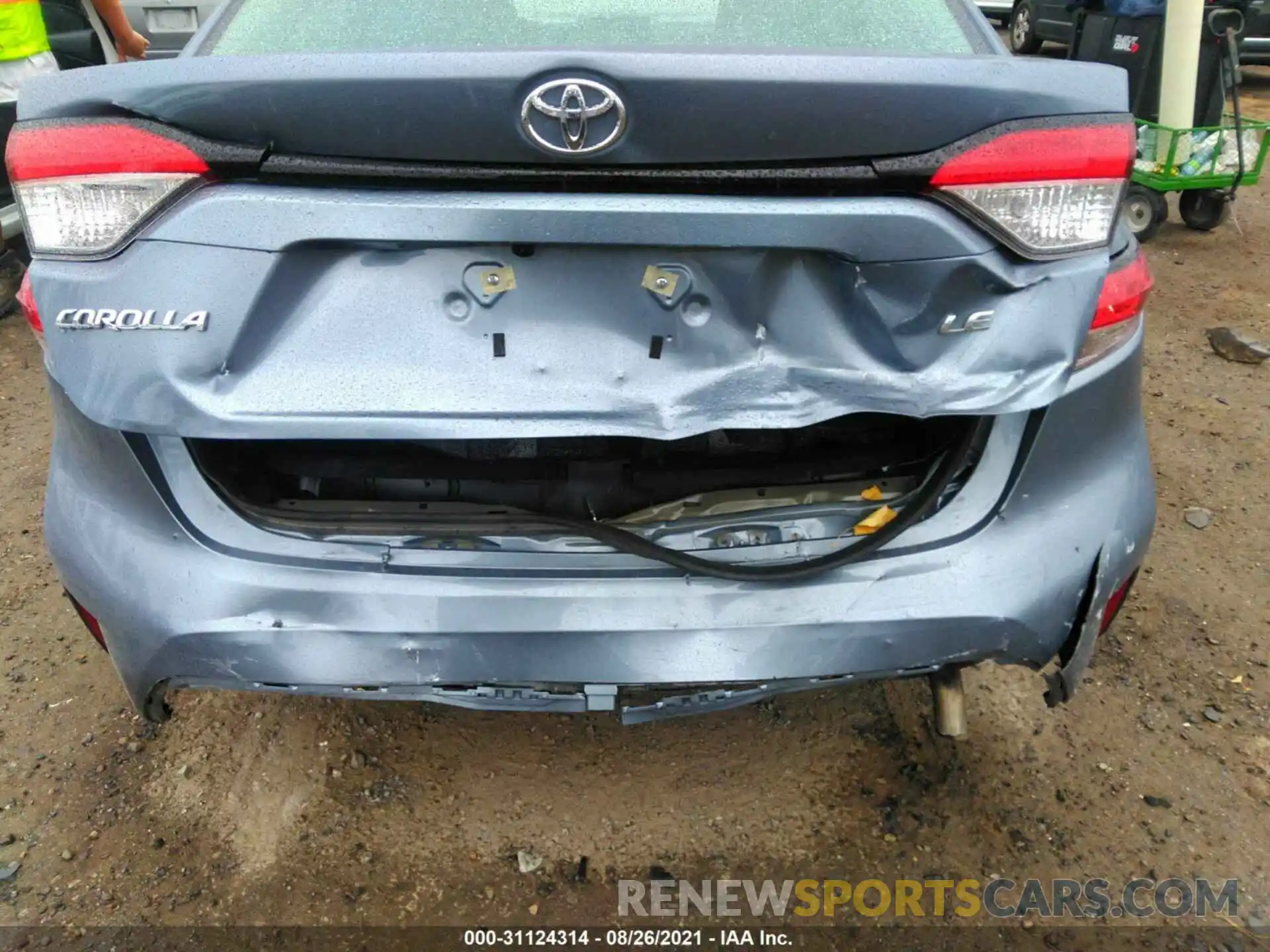 6 Photograph of a damaged car 5YFEPMAE5MP243110 TOYOTA COROLLA 2021