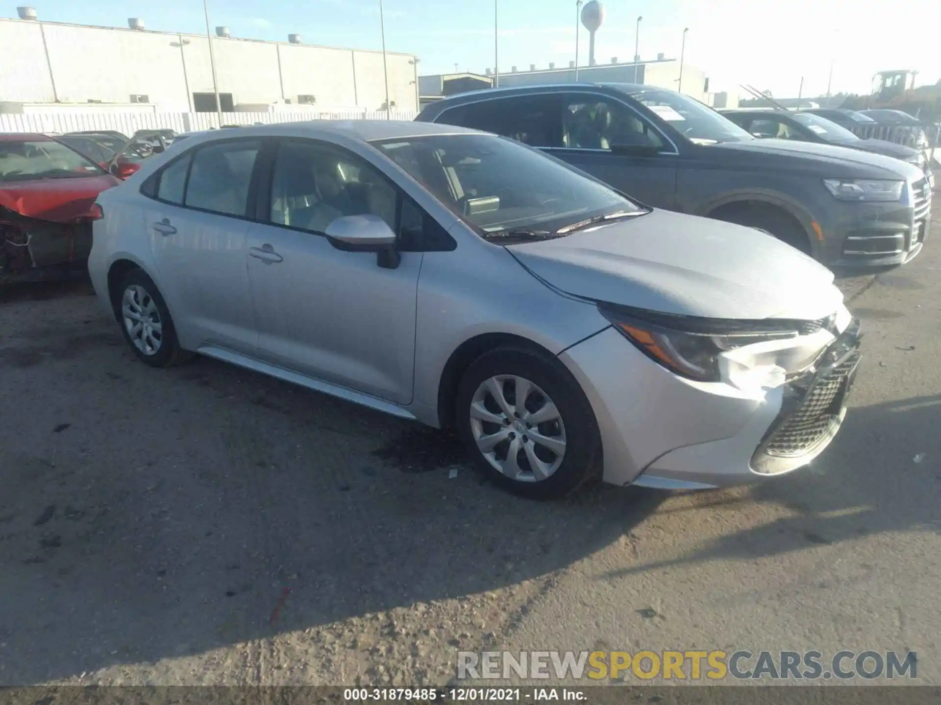 1 Photograph of a damaged car 5YFEPMAE5MP244466 TOYOTA COROLLA 2021