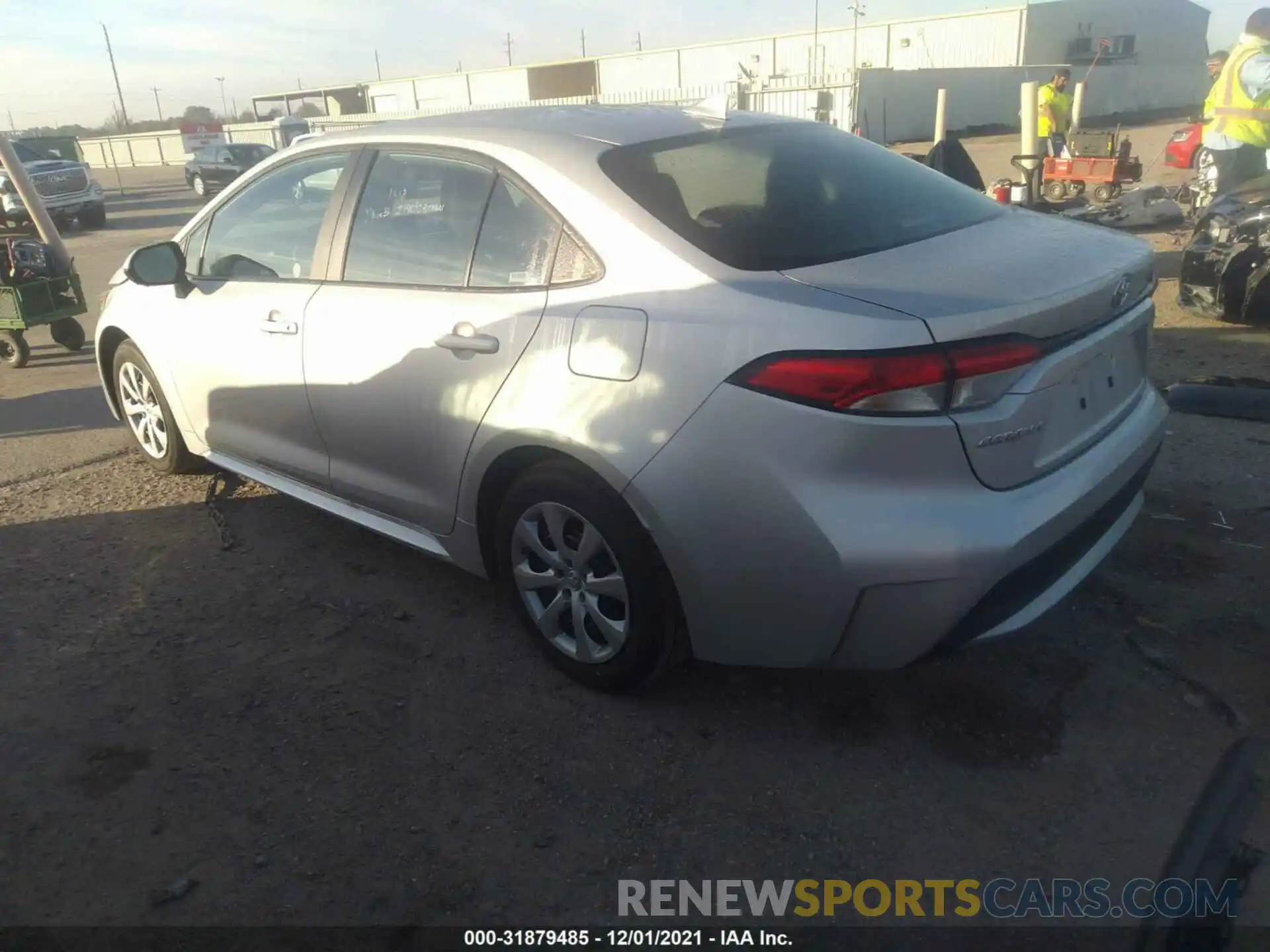 3 Photograph of a damaged car 5YFEPMAE5MP244466 TOYOTA COROLLA 2021