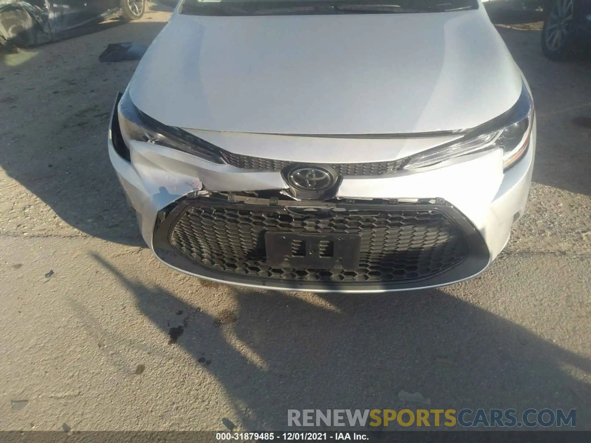 6 Photograph of a damaged car 5YFEPMAE5MP244466 TOYOTA COROLLA 2021