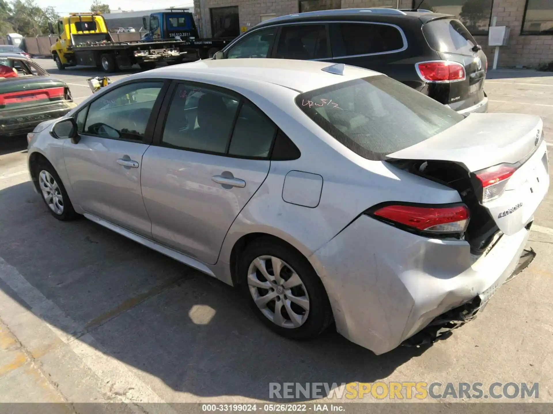 3 Photograph of a damaged car 5YFEPMAE5MP244869 TOYOTA COROLLA 2021