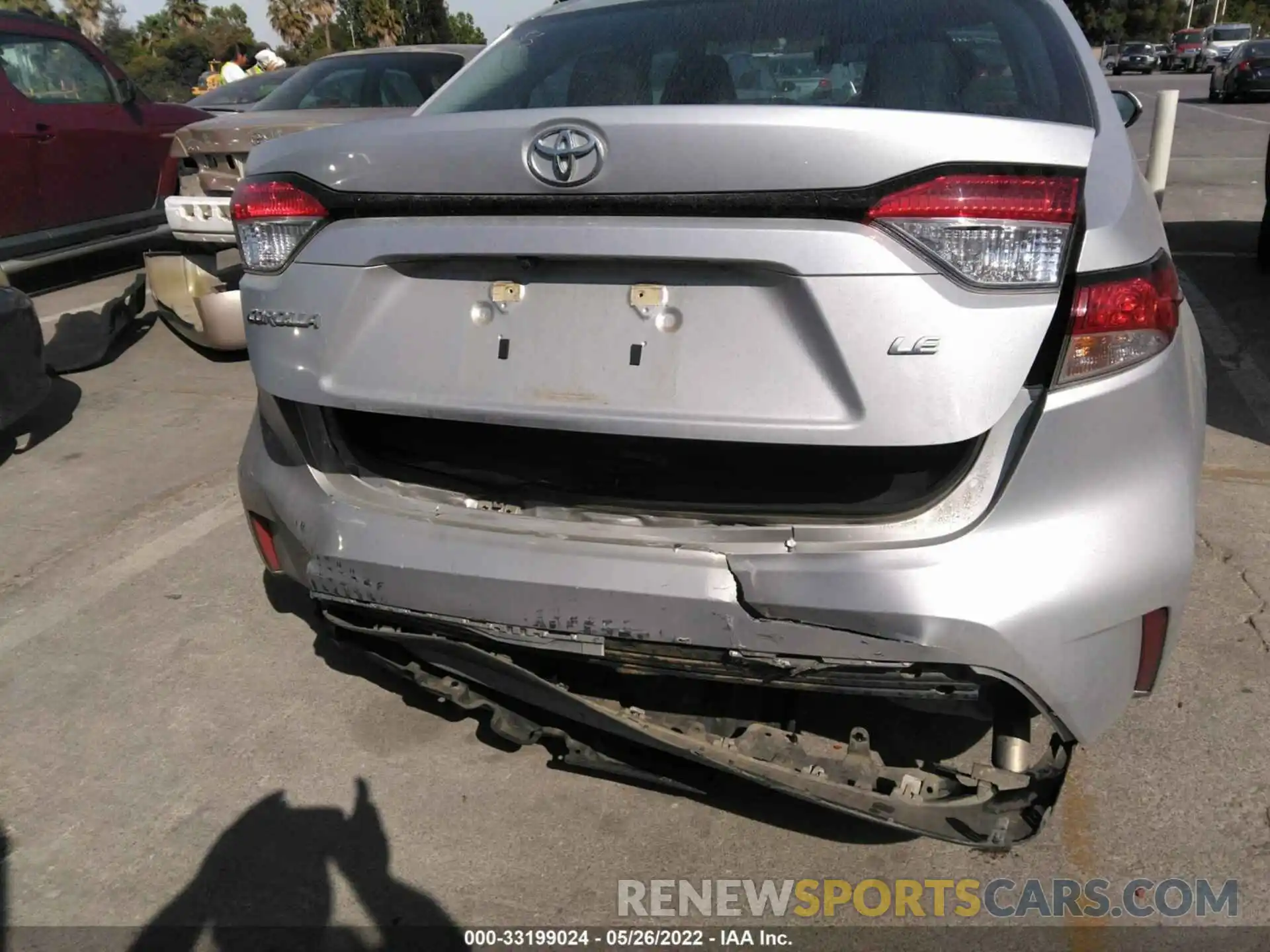 6 Photograph of a damaged car 5YFEPMAE5MP244869 TOYOTA COROLLA 2021