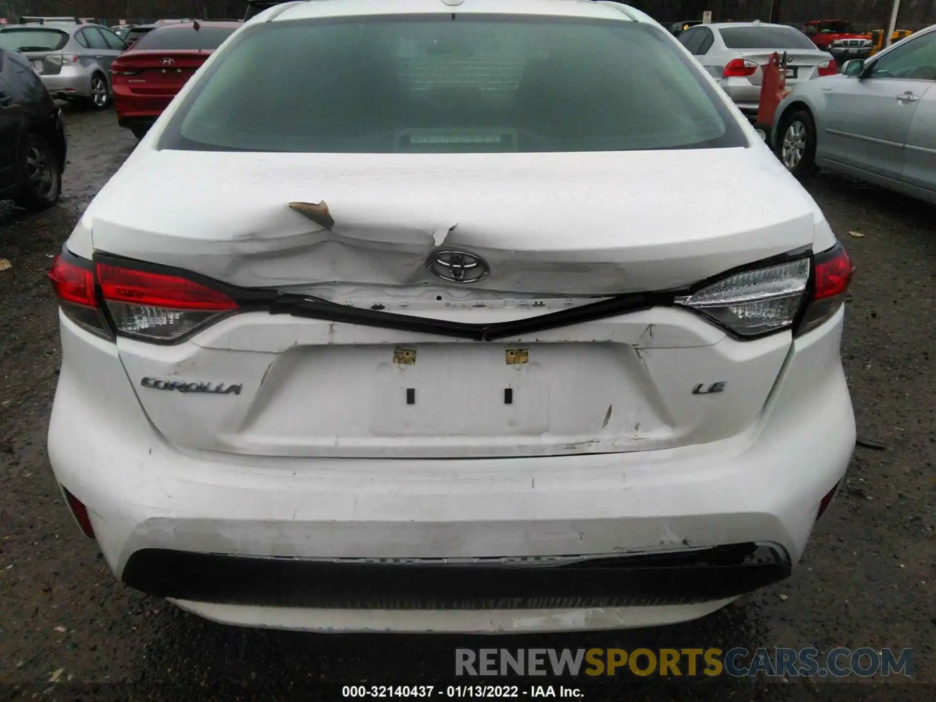 6 Photograph of a damaged car 5YFEPMAE5MP245181 TOYOTA COROLLA 2021