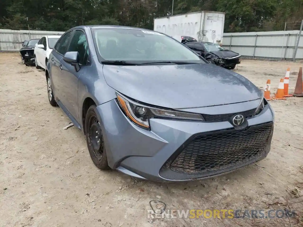 1 Photograph of a damaged car 5YFEPMAE5MP246783 TOYOTA COROLLA 2021