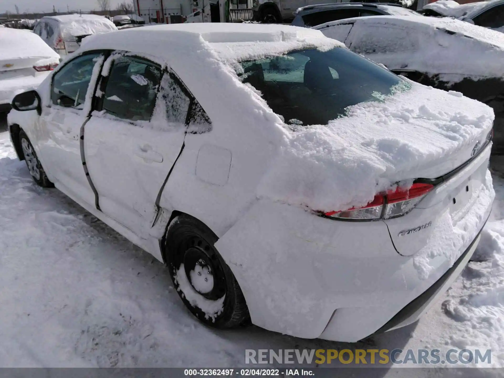 3 Photograph of a damaged car 5YFEPMAE5MP247285 TOYOTA COROLLA 2021