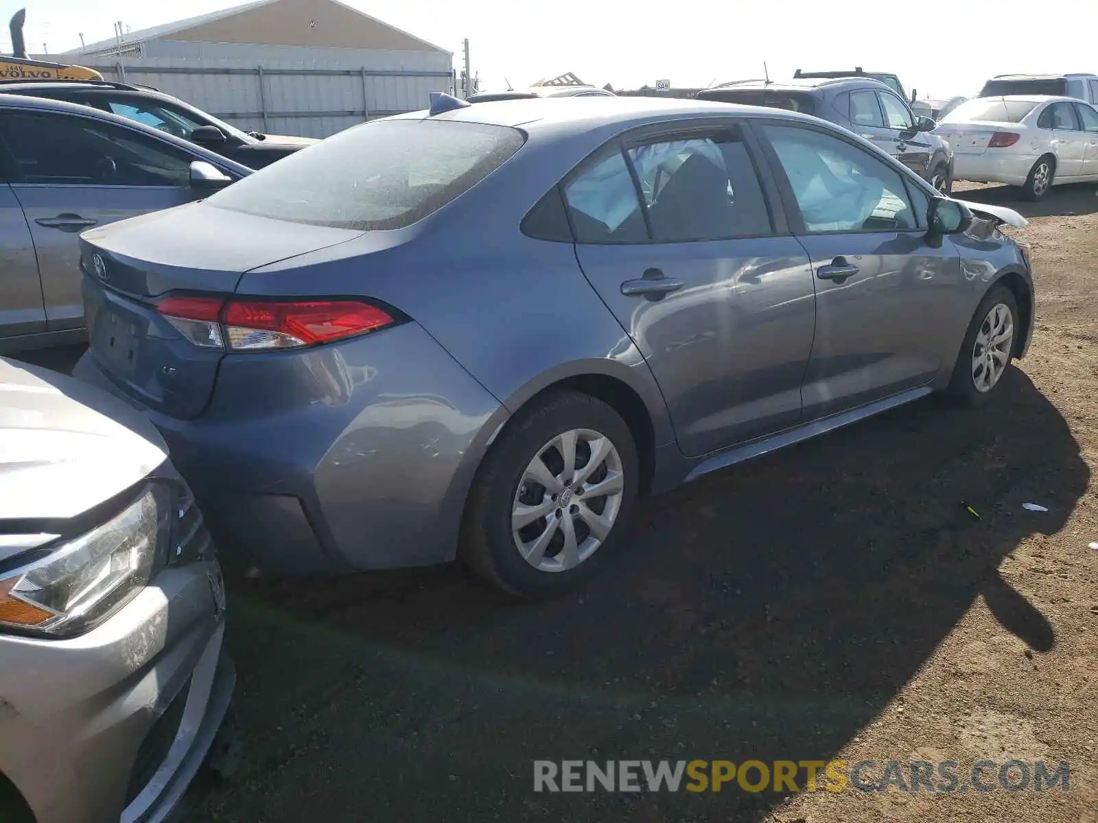 4 Photograph of a damaged car 5YFEPMAE5MP247674 TOYOTA COROLLA 2021