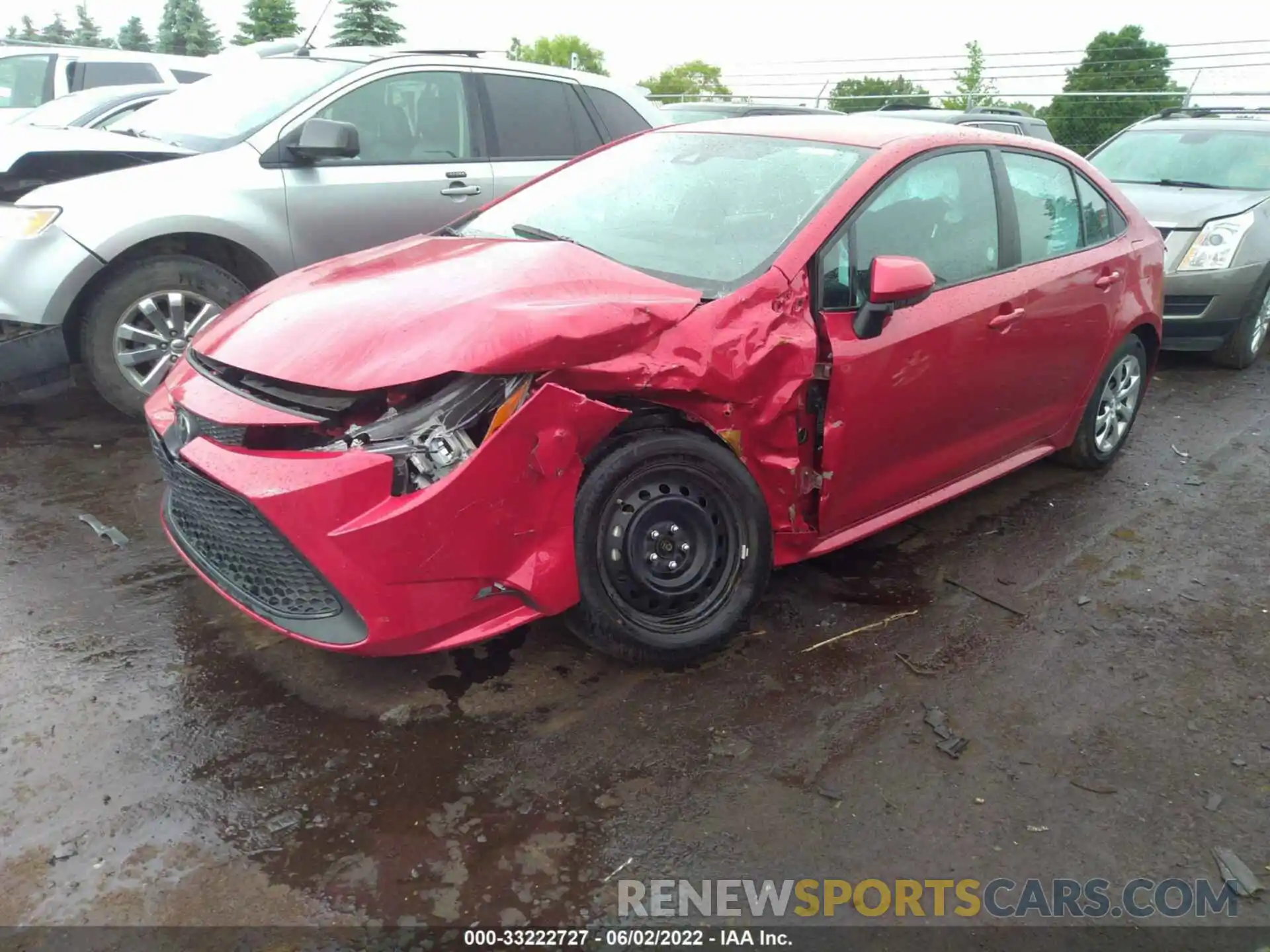 6 Photograph of a damaged car 5YFEPMAE5MP249215 TOYOTA COROLLA 2021