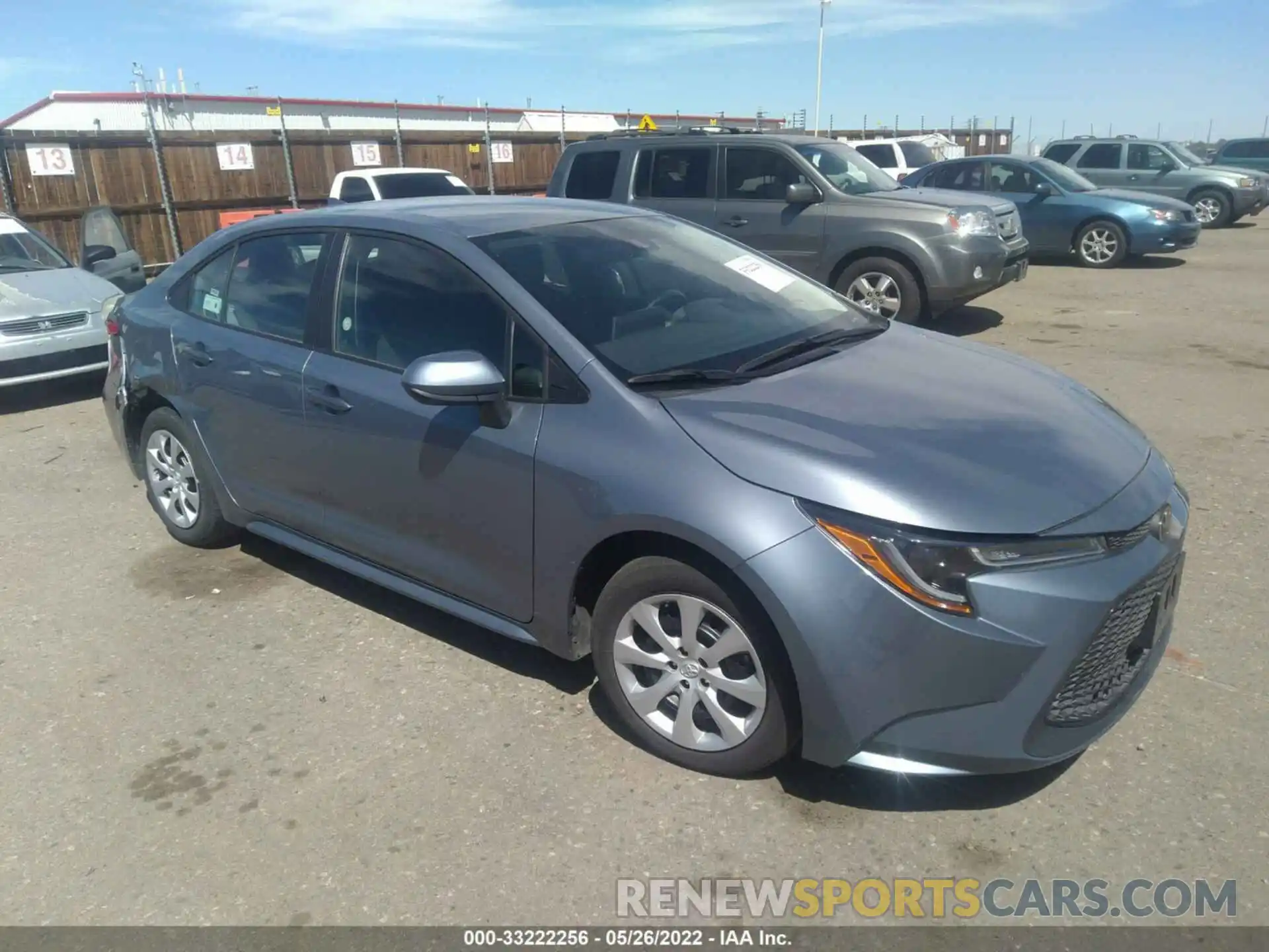 1 Photograph of a damaged car 5YFEPMAE5MP250333 TOYOTA COROLLA 2021