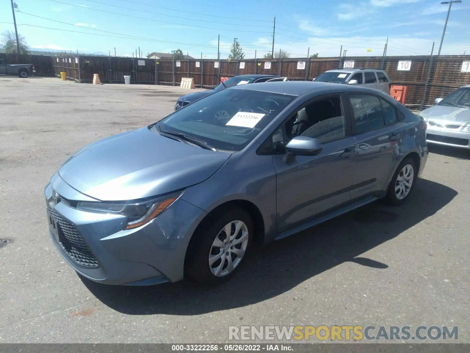 2 Photograph of a damaged car 5YFEPMAE5MP250333 TOYOTA COROLLA 2021