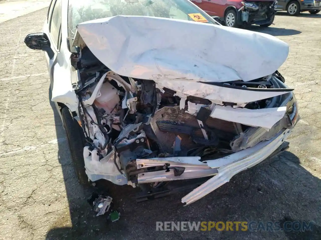 9 Photograph of a damaged car 5YFEPMAE5MP250736 TOYOTA COROLLA 2021