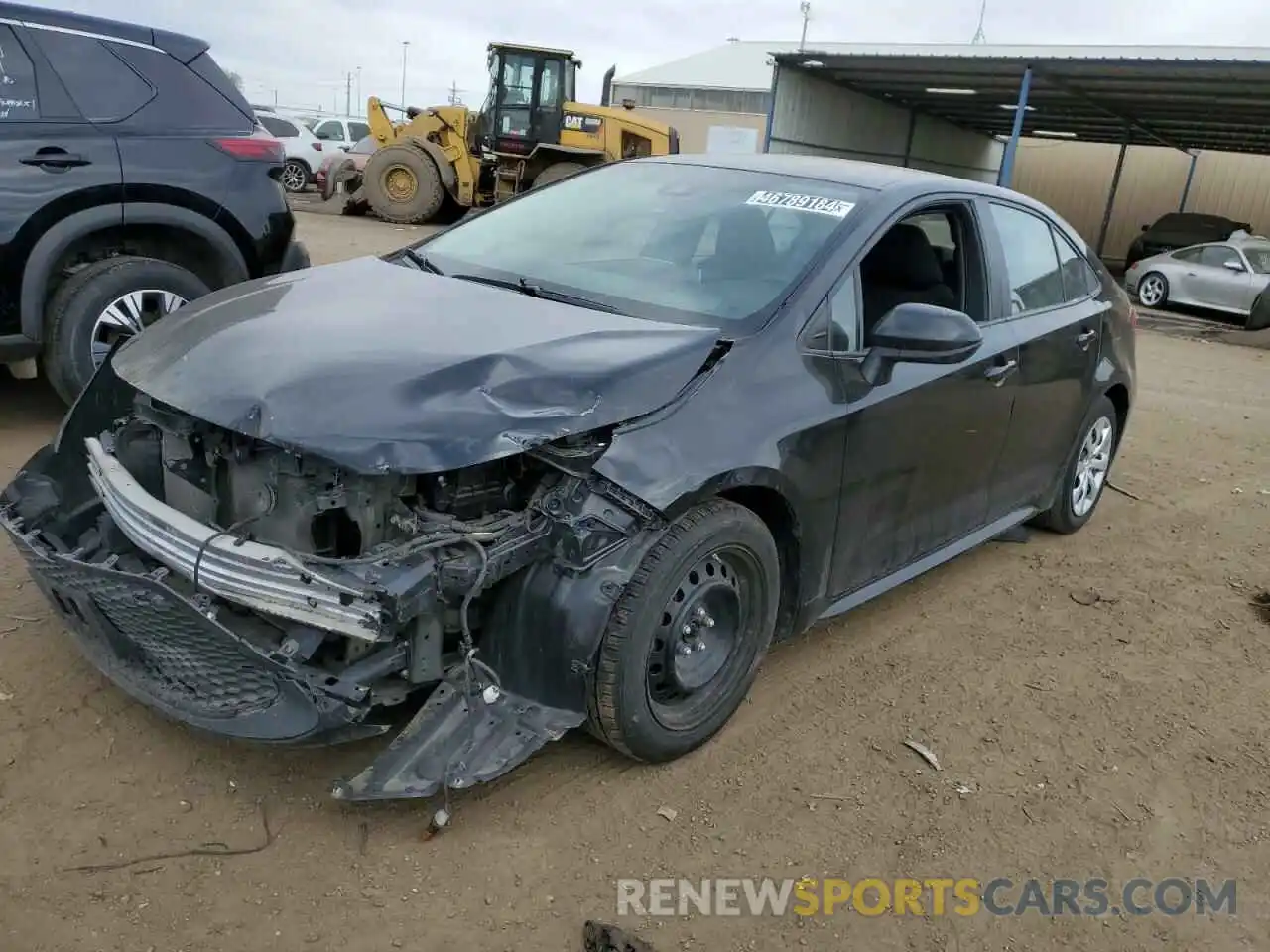 1 Photograph of a damaged car 5YFEPMAE5MP252115 TOYOTA COROLLA 2021