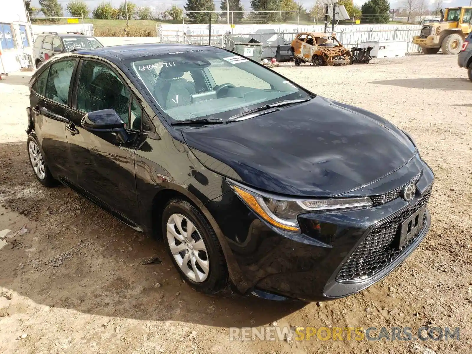 1 Photograph of a damaged car 5YFEPMAE5MP252387 TOYOTA COROLLA 2021