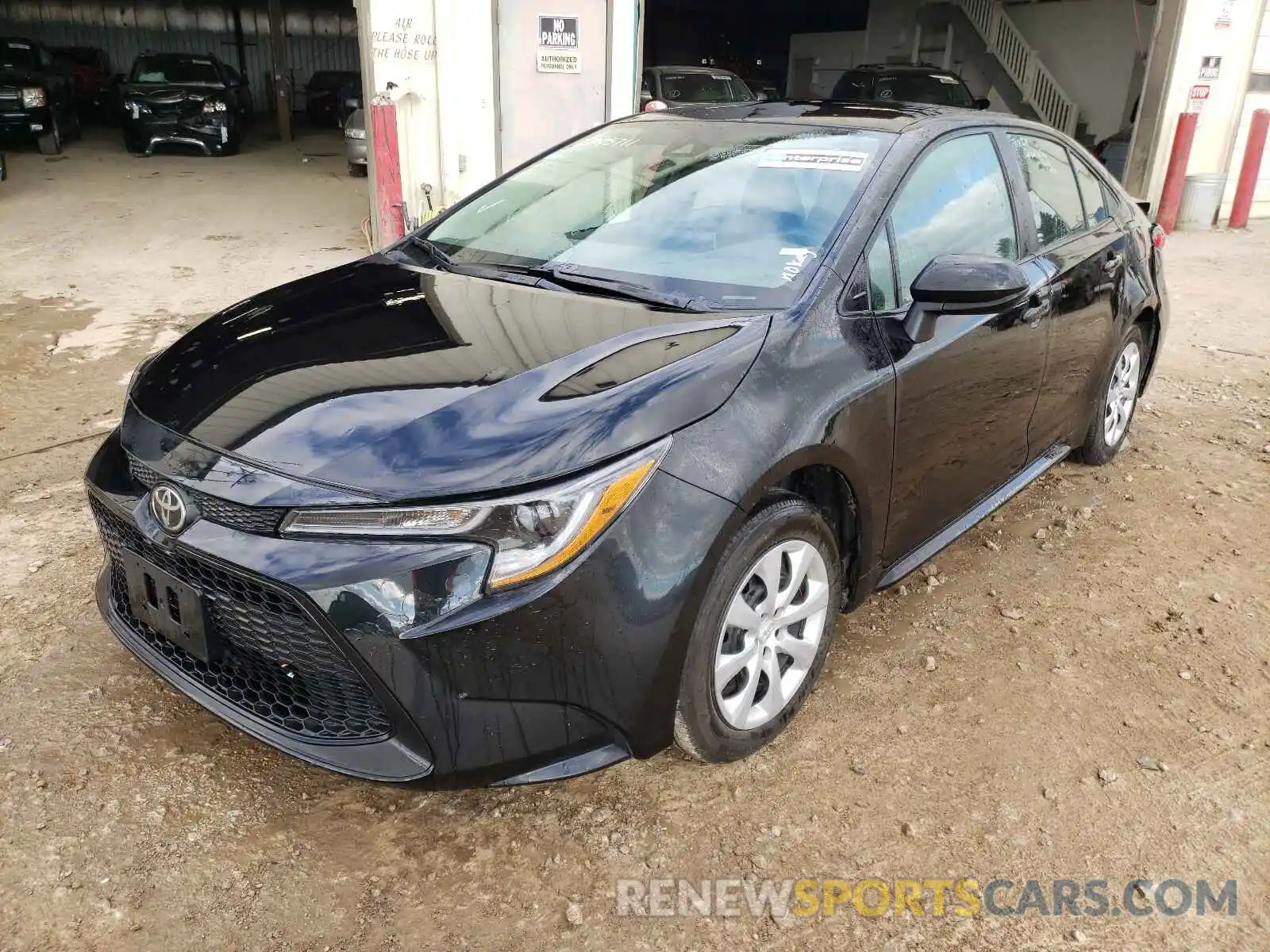 2 Photograph of a damaged car 5YFEPMAE5MP252387 TOYOTA COROLLA 2021