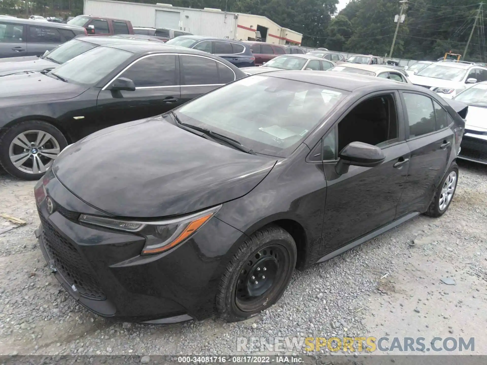 2 Photograph of a damaged car 5YFEPMAE5MP252535 TOYOTA COROLLA 2021