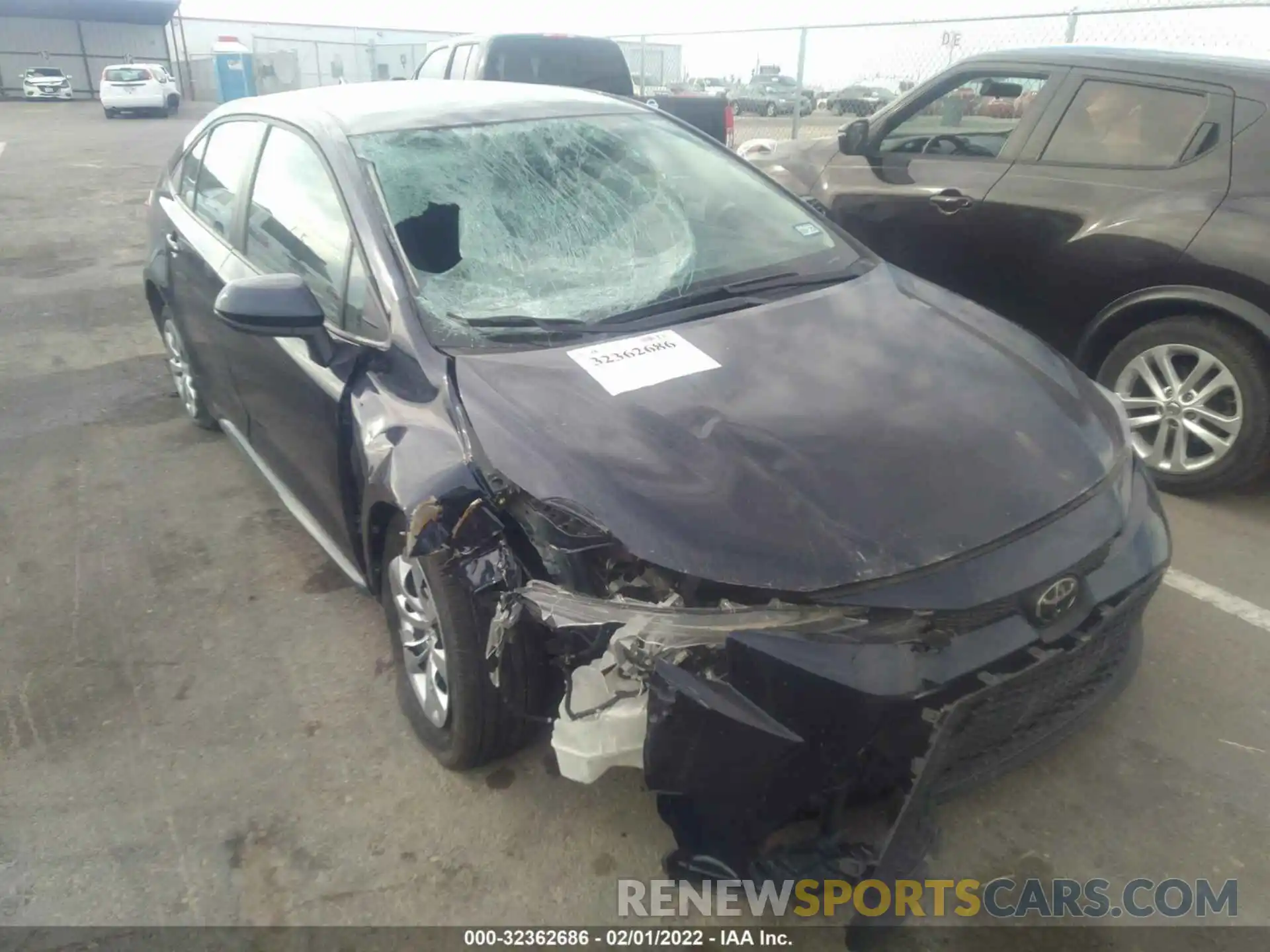 6 Photograph of a damaged car 5YFEPMAE5MP253510 TOYOTA COROLLA 2021