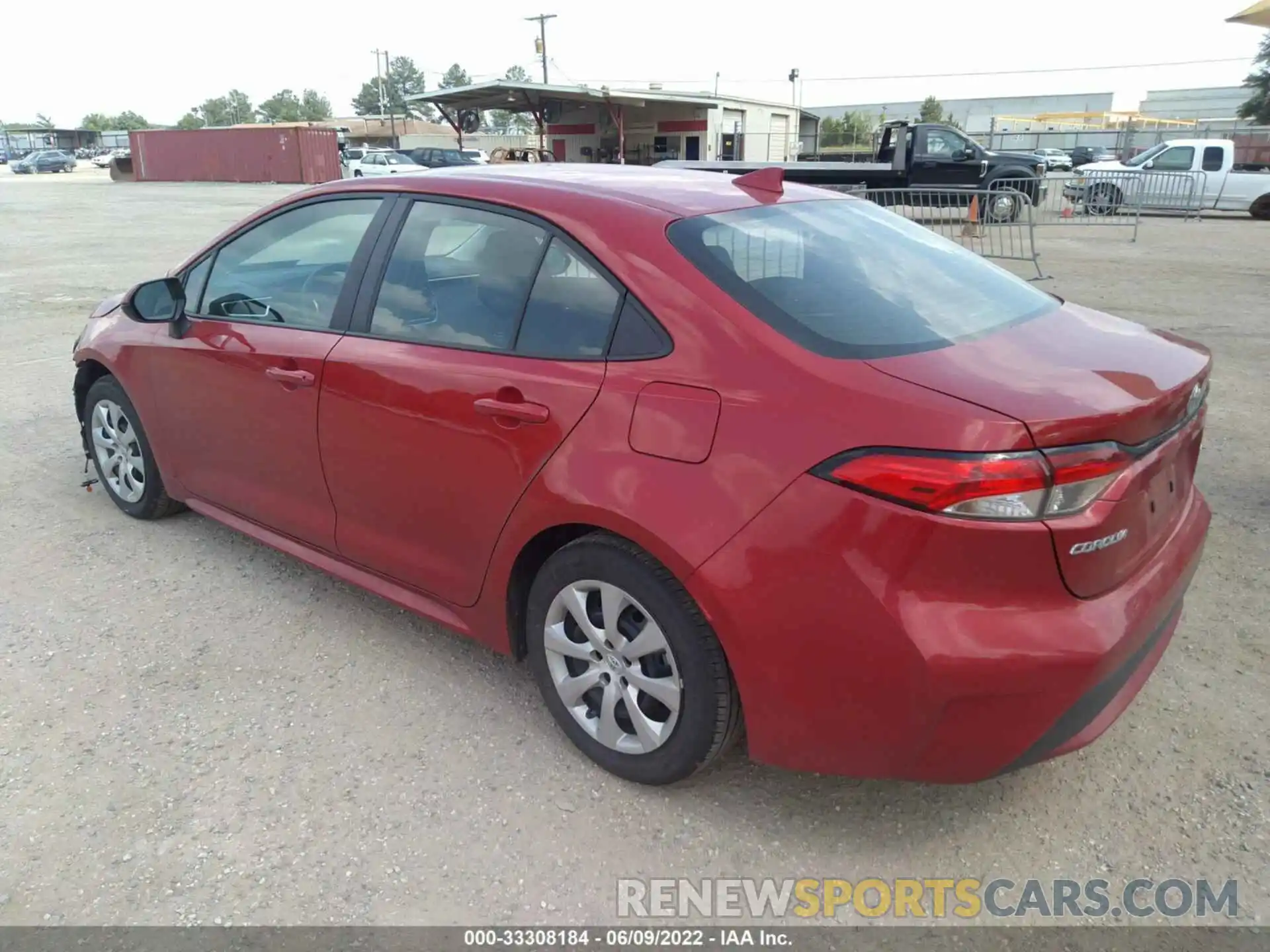 3 Photograph of a damaged car 5YFEPMAE5MP254043 TOYOTA COROLLA 2021