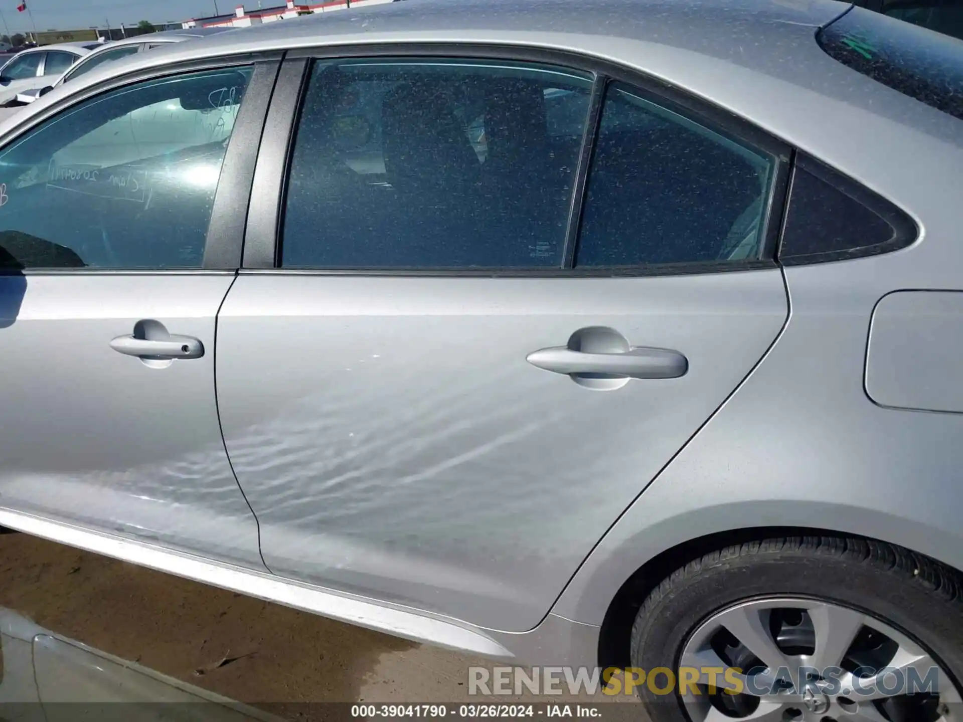 14 Photograph of a damaged car 5YFEPMAE5MP254267 TOYOTA COROLLA 2021