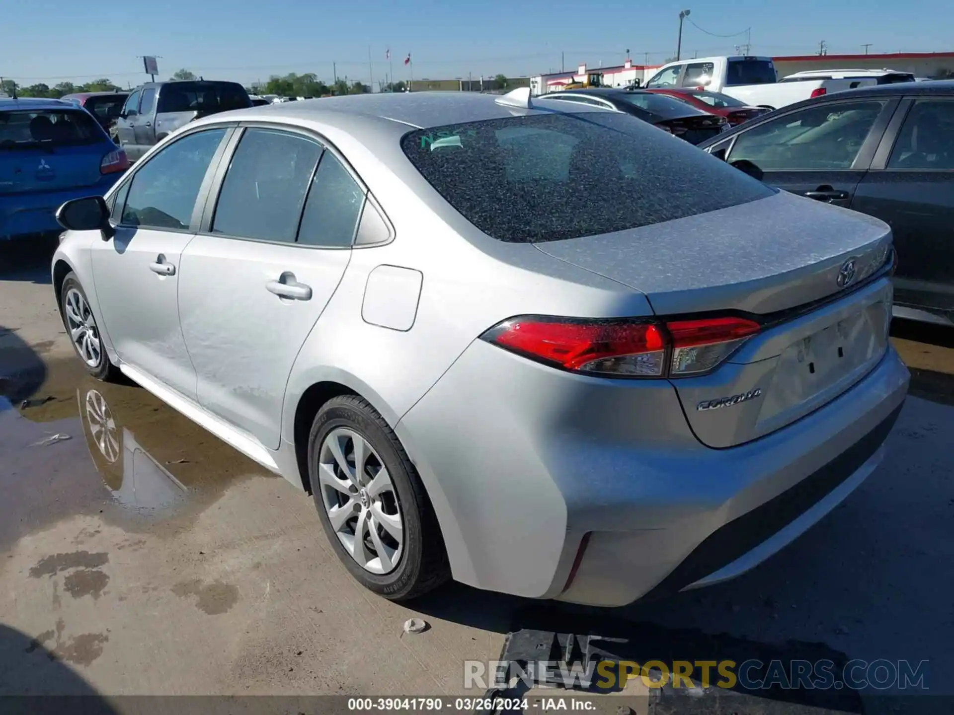 3 Photograph of a damaged car 5YFEPMAE5MP254267 TOYOTA COROLLA 2021