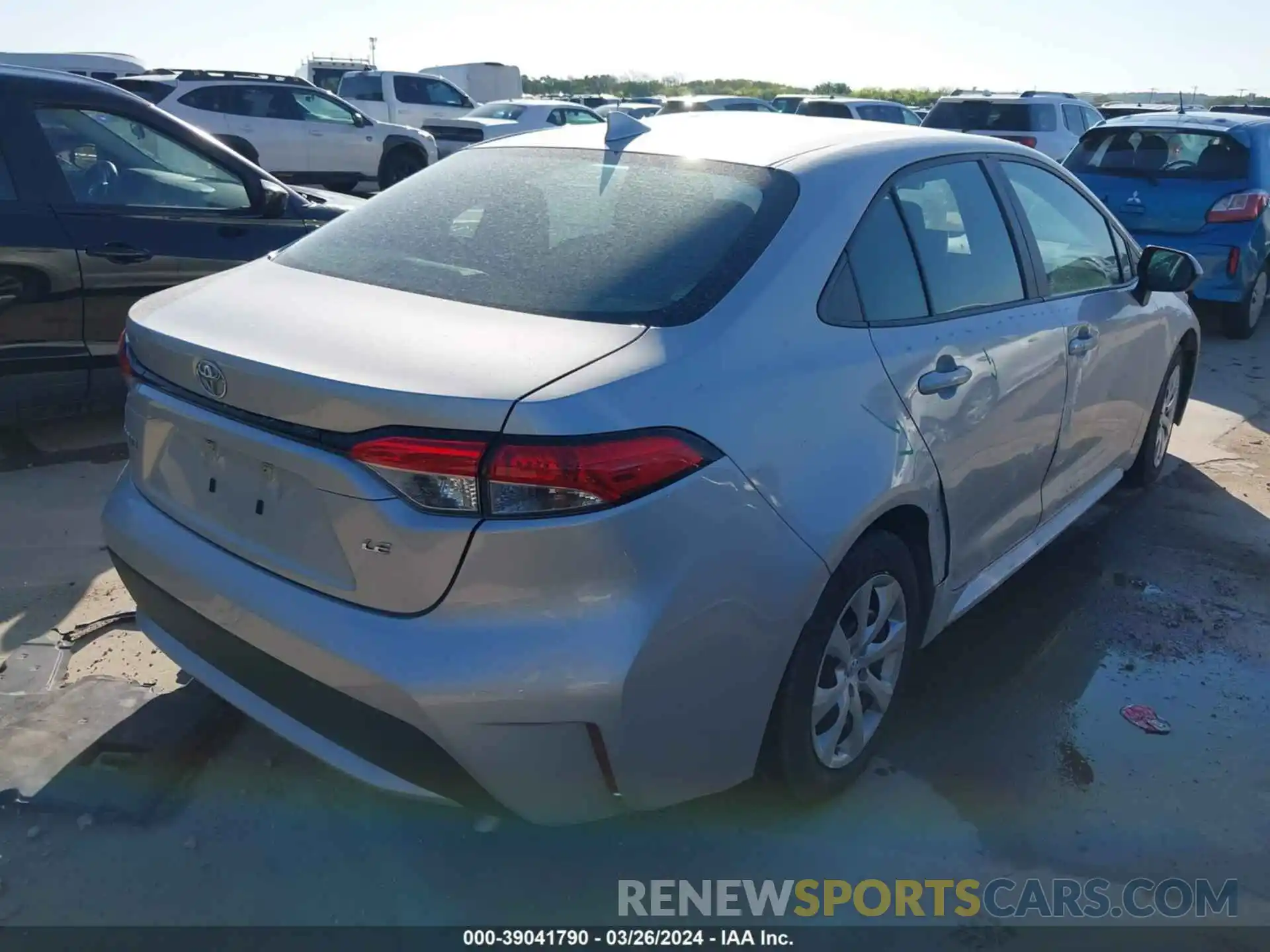 4 Photograph of a damaged car 5YFEPMAE5MP254267 TOYOTA COROLLA 2021