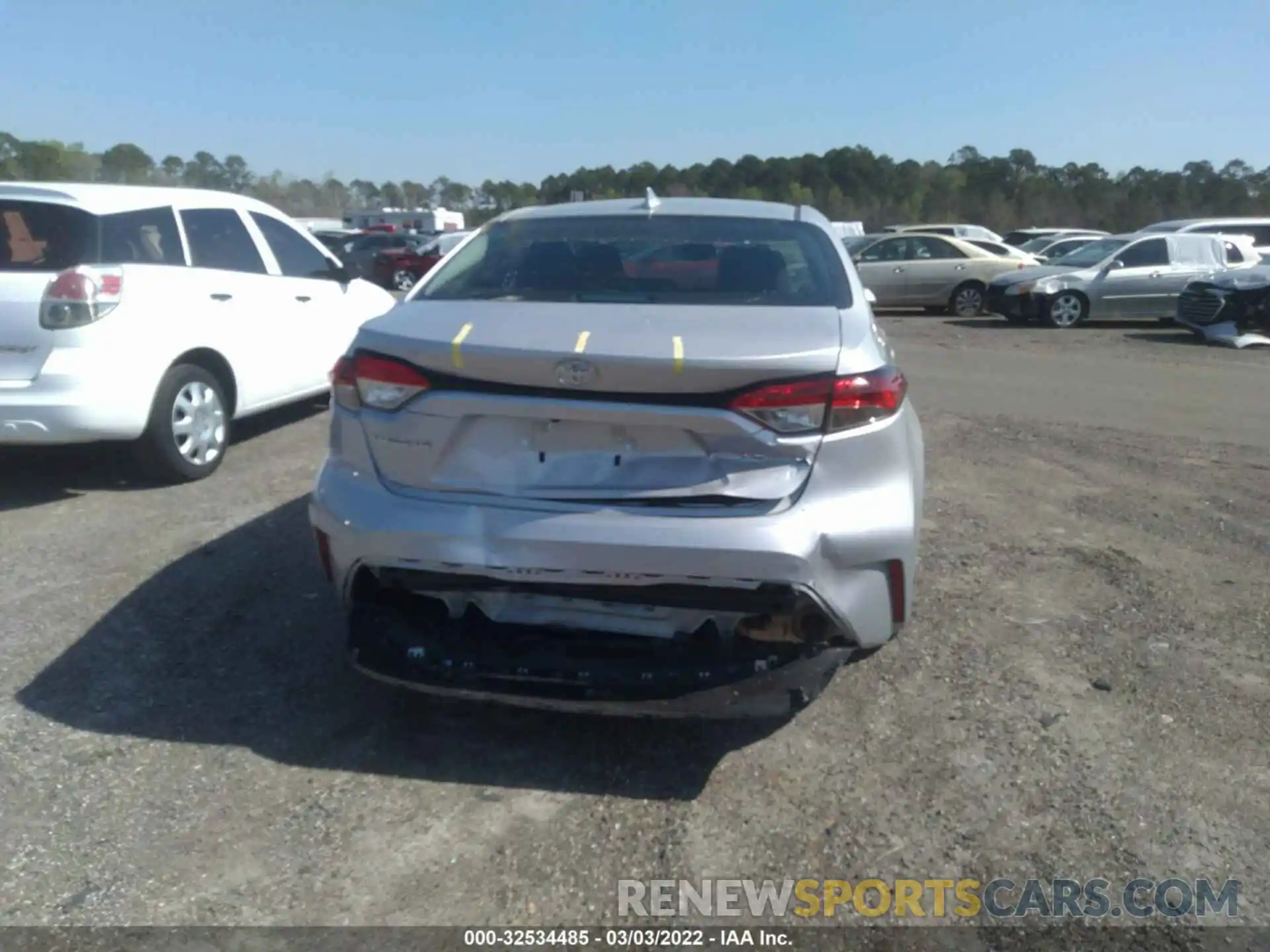 6 Photograph of a damaged car 5YFEPMAE5MP259985 TOYOTA COROLLA 2021