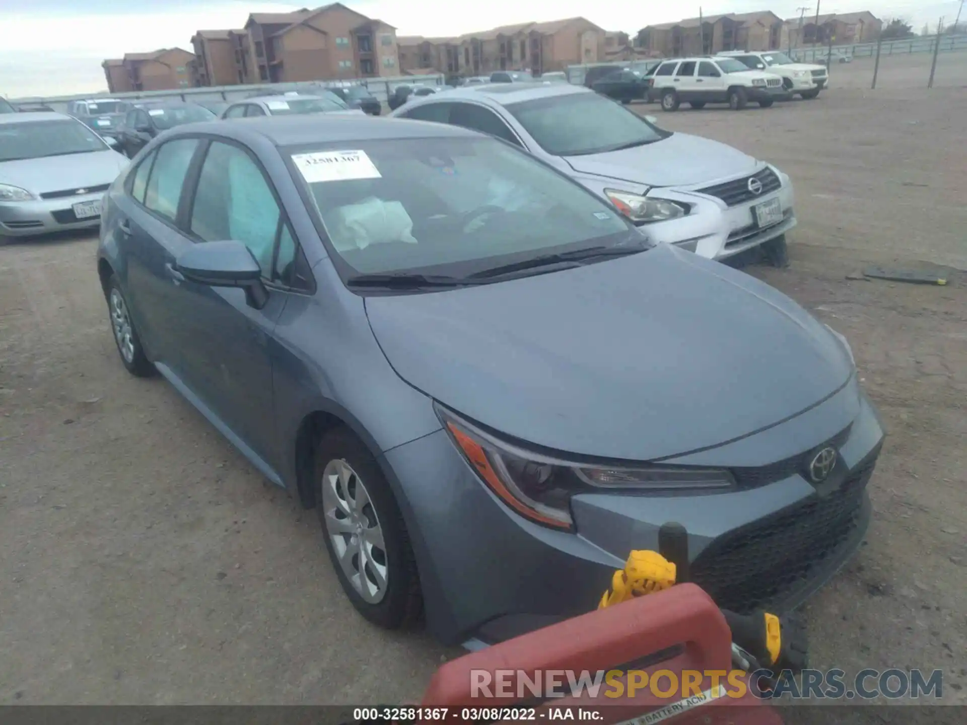 1 Photograph of a damaged car 5YFEPMAE5MP264197 TOYOTA COROLLA 2021