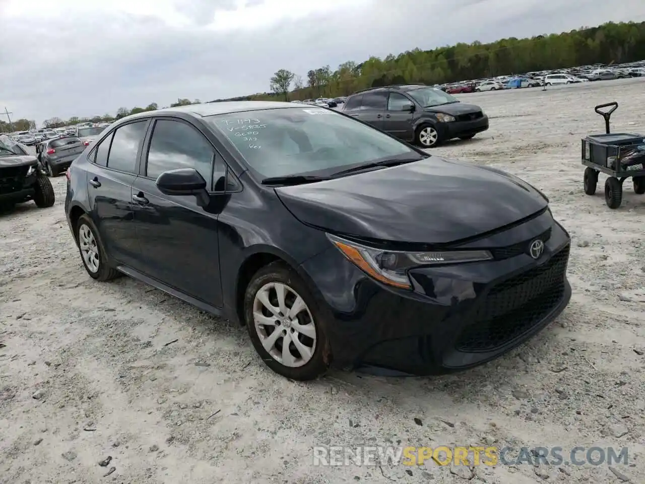 1 Photograph of a damaged car 5YFEPMAE5MP265835 TOYOTA COROLLA 2021