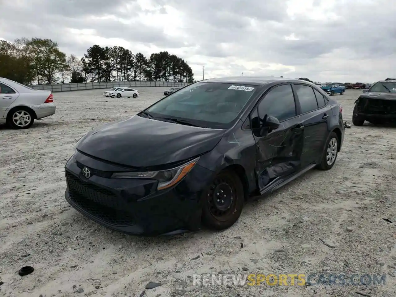 2 Photograph of a damaged car 5YFEPMAE5MP265835 TOYOTA COROLLA 2021