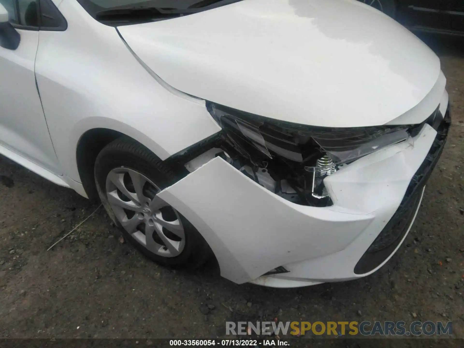 6 Photograph of a damaged car 5YFEPMAE5MP267231 TOYOTA COROLLA 2021