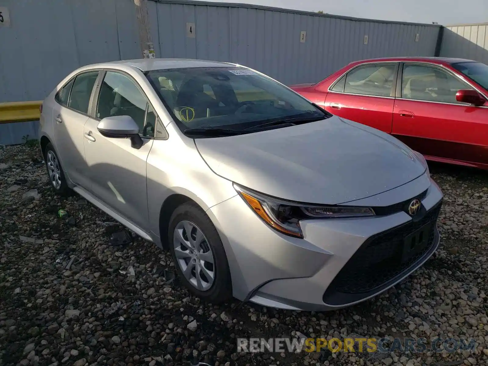 1 Photograph of a damaged car 5YFEPMAE5MP269321 TOYOTA COROLLA 2021