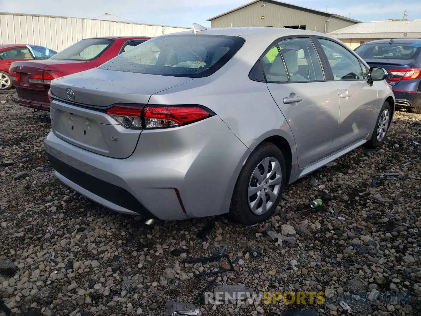 4 Photograph of a damaged car 5YFEPMAE5MP269321 TOYOTA COROLLA 2021