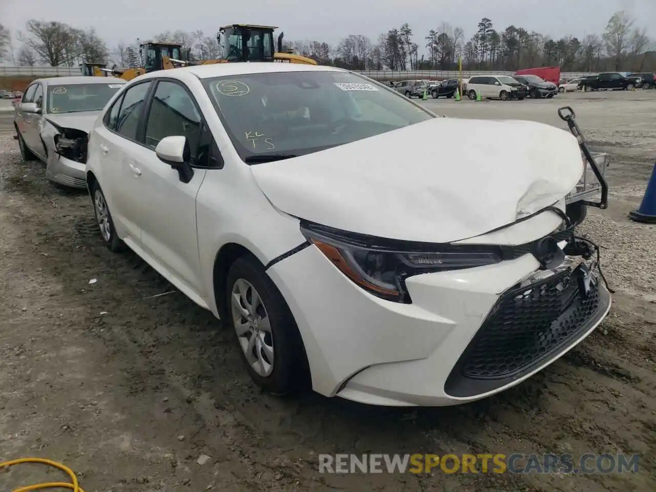 1 Photograph of a damaged car 5YFEPMAE5MP269996 TOYOTA COROLLA 2021