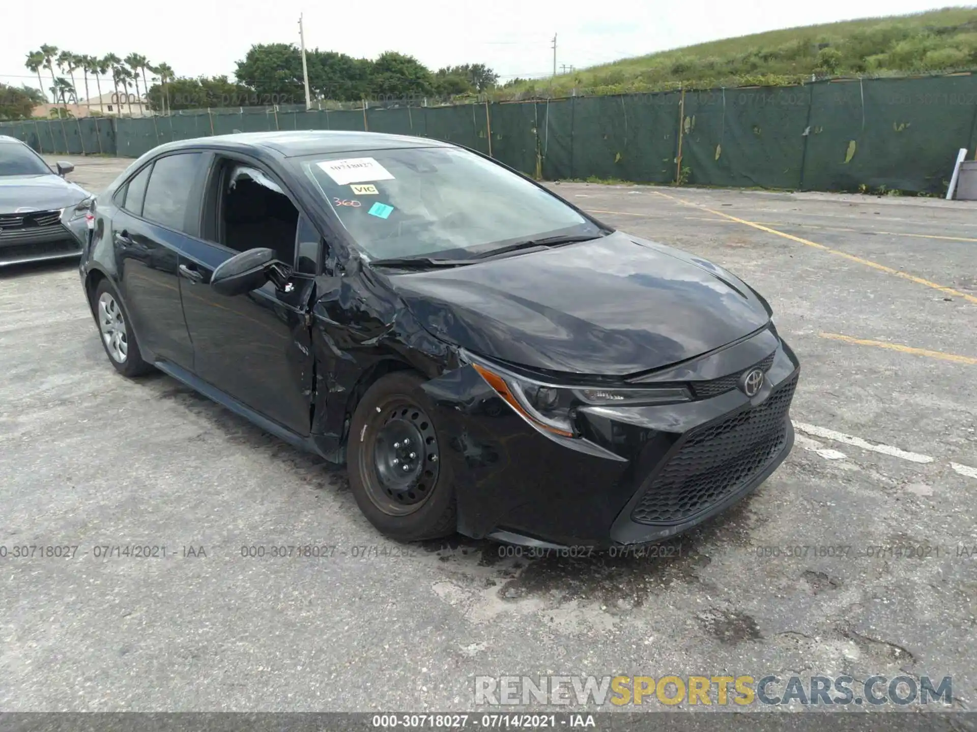 6 Photograph of a damaged car 5YFEPMAE6MP149916 TOYOTA COROLLA 2021