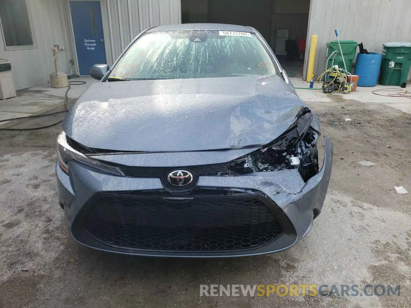 9 Photograph of a damaged car 5YFEPMAE6MP150483 TOYOTA COROLLA 2021