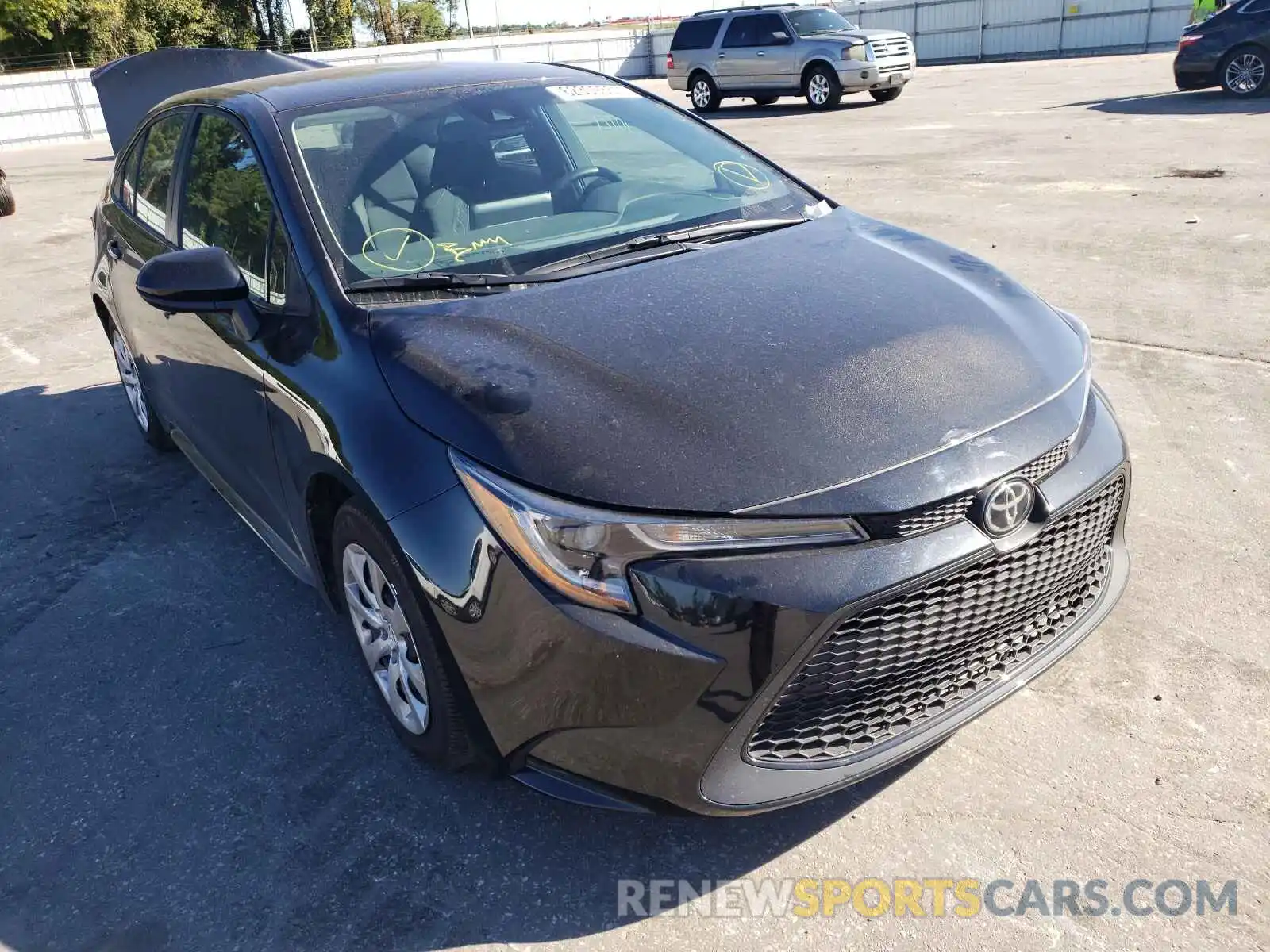 1 Photograph of a damaged car 5YFEPMAE6MP150757 TOYOTA COROLLA 2021