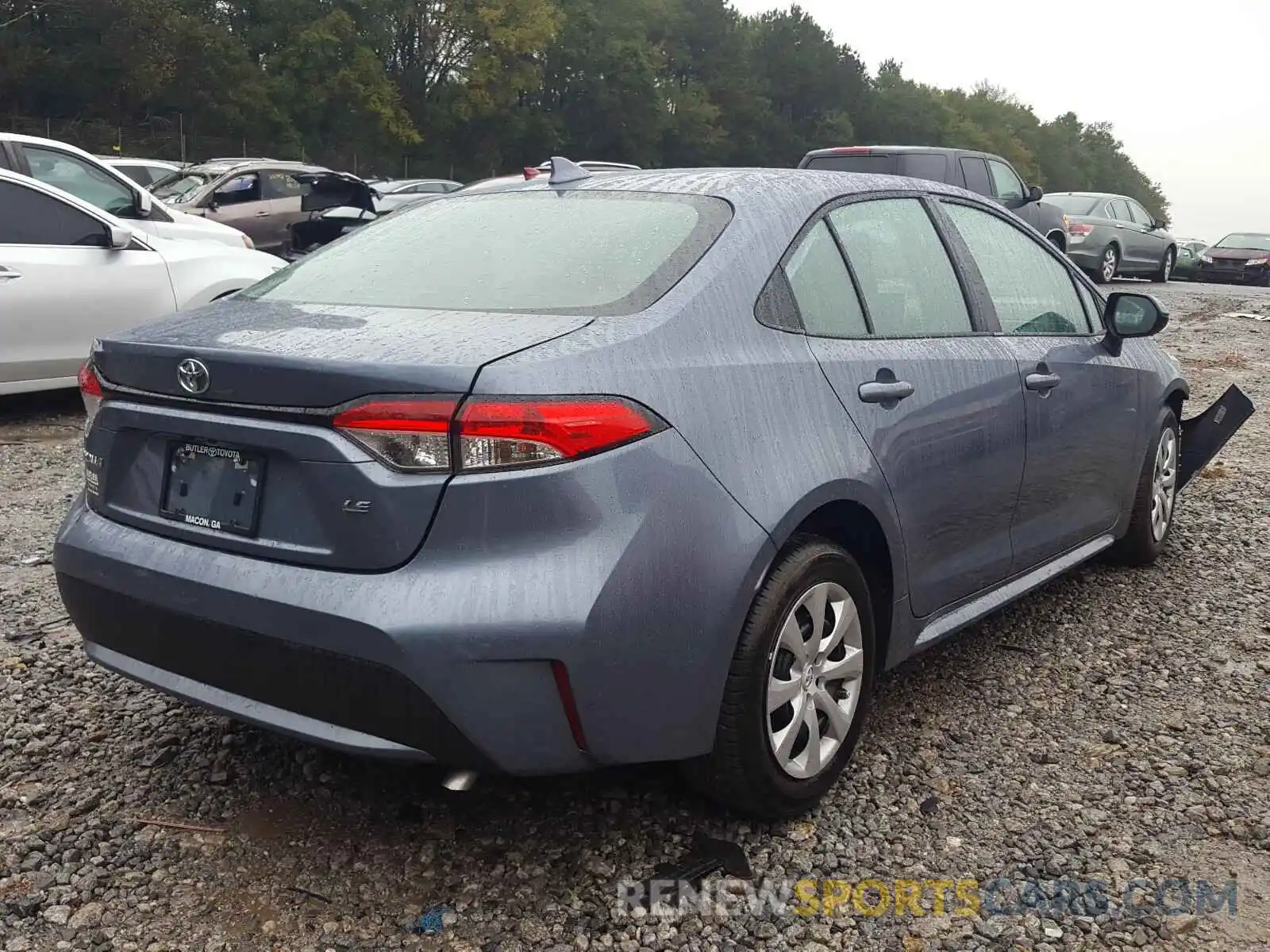 4 Photograph of a damaged car 5YFEPMAE6MP151861 TOYOTA COROLLA 2021