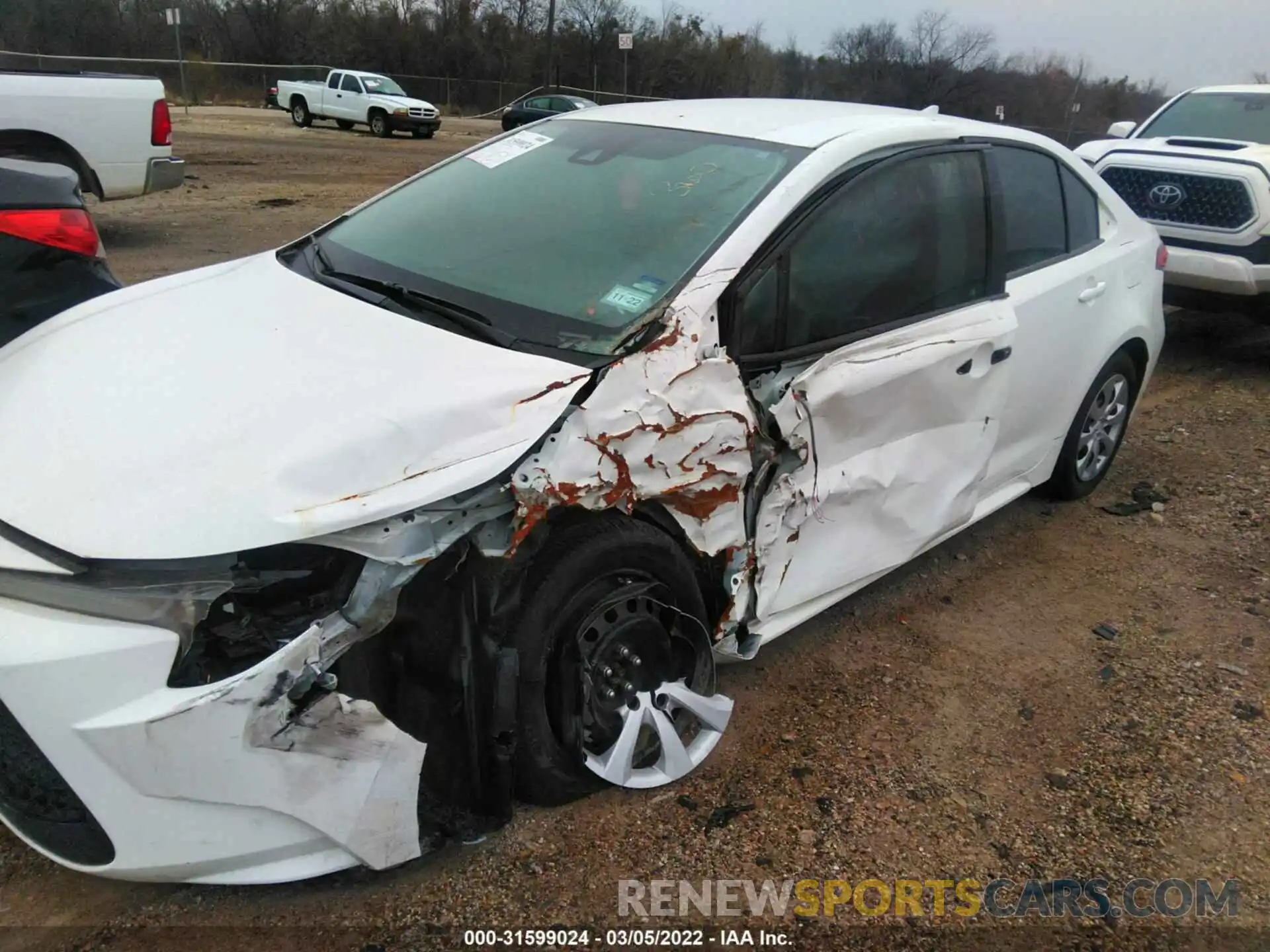 5 Photograph of a damaged car 5YFEPMAE6MP153495 TOYOTA COROLLA 2021