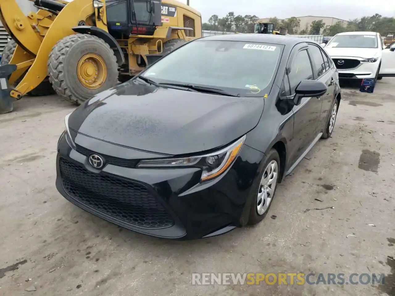 2 Photograph of a damaged car 5YFEPMAE6MP159166 TOYOTA COROLLA 2021