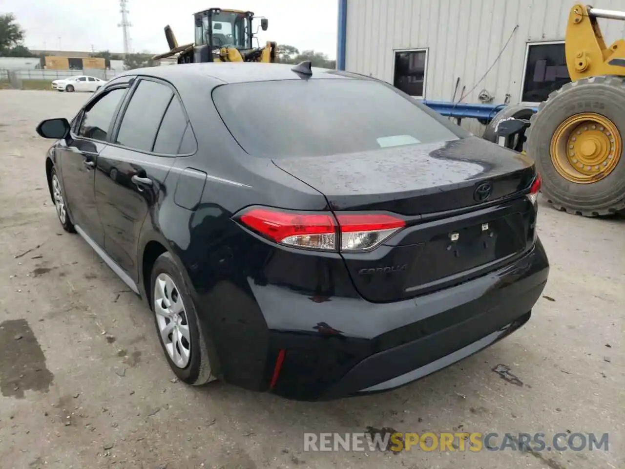 3 Photograph of a damaged car 5YFEPMAE6MP159166 TOYOTA COROLLA 2021