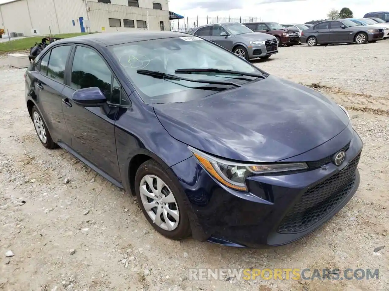 1 Photograph of a damaged car 5YFEPMAE6MP160060 TOYOTA COROLLA 2021