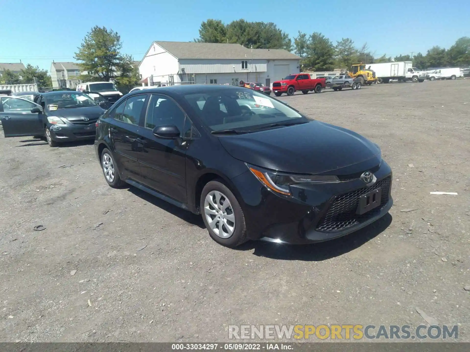 1 Photograph of a damaged car 5YFEPMAE6MP160494 TOYOTA COROLLA 2021