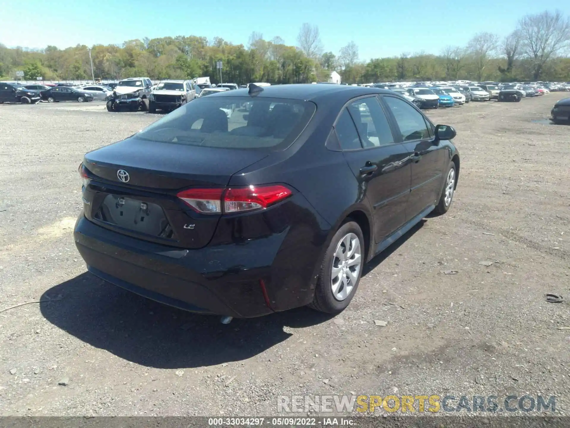 4 Photograph of a damaged car 5YFEPMAE6MP160494 TOYOTA COROLLA 2021