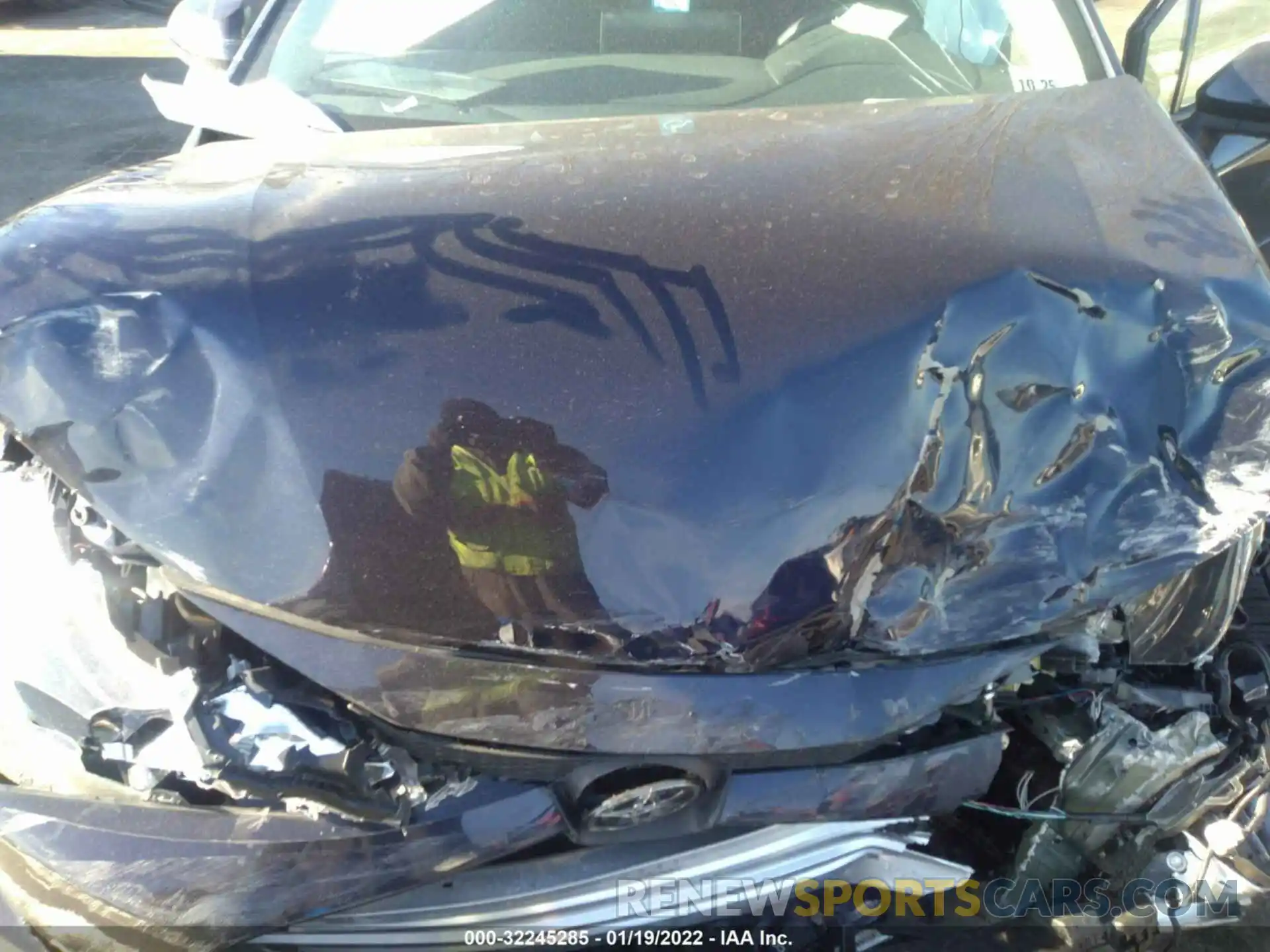 10 Photograph of a damaged car 5YFEPMAE6MP161600 TOYOTA COROLLA 2021