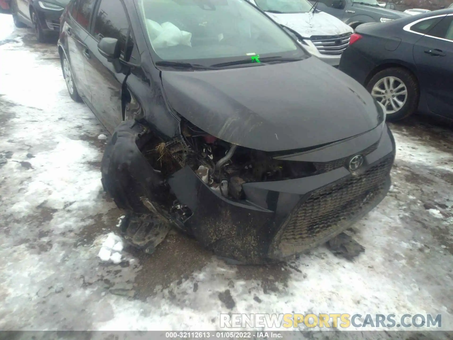 6 Photograph of a damaged car 5YFEPMAE6MP162150 TOYOTA COROLLA 2021