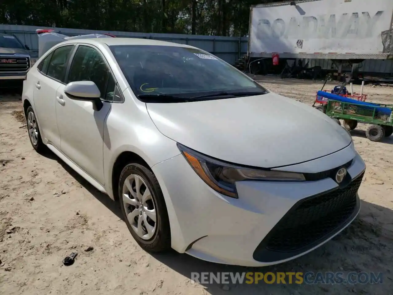 1 Photograph of a damaged car 5YFEPMAE6MP164223 TOYOTA COROLLA 2021