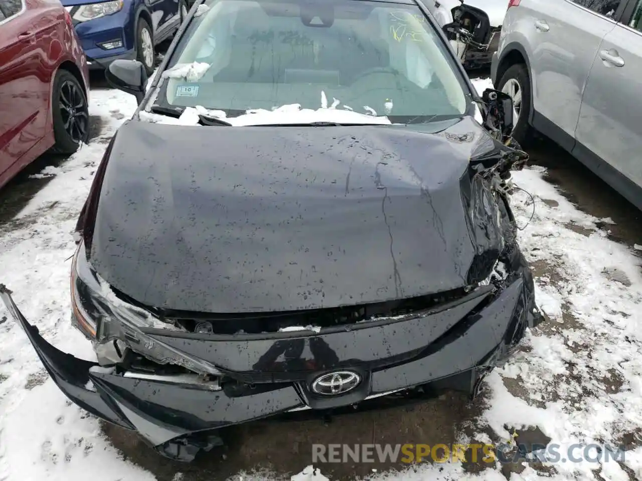 7 Photograph of a damaged car 5YFEPMAE6MP164481 TOYOTA COROLLA 2021